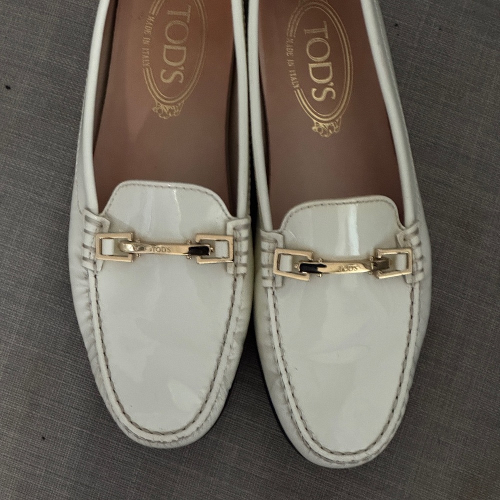 Tod's  Leather Loafers for Women Slip On Drivers